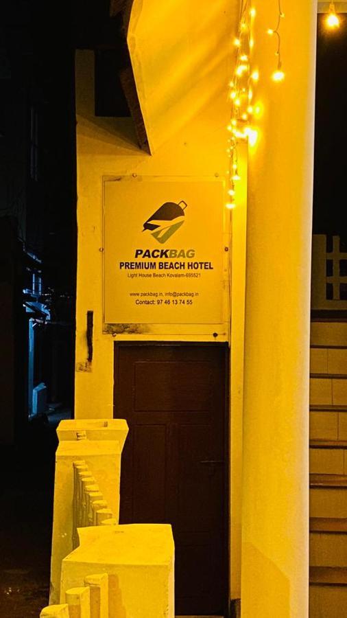 Packbag Beach Hotel Kovalam Eksteriør bilde